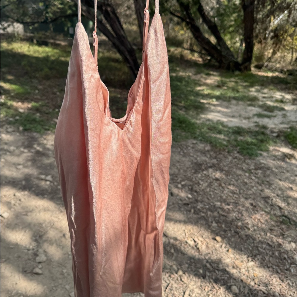 Socialite Blush Pink Satin Blouse